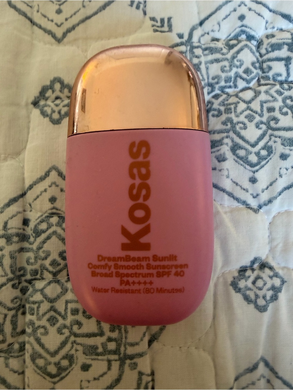 Kosas DreamBeam Sunlit Mineral Sunscreen SPF 40 PA++++ 40 mL